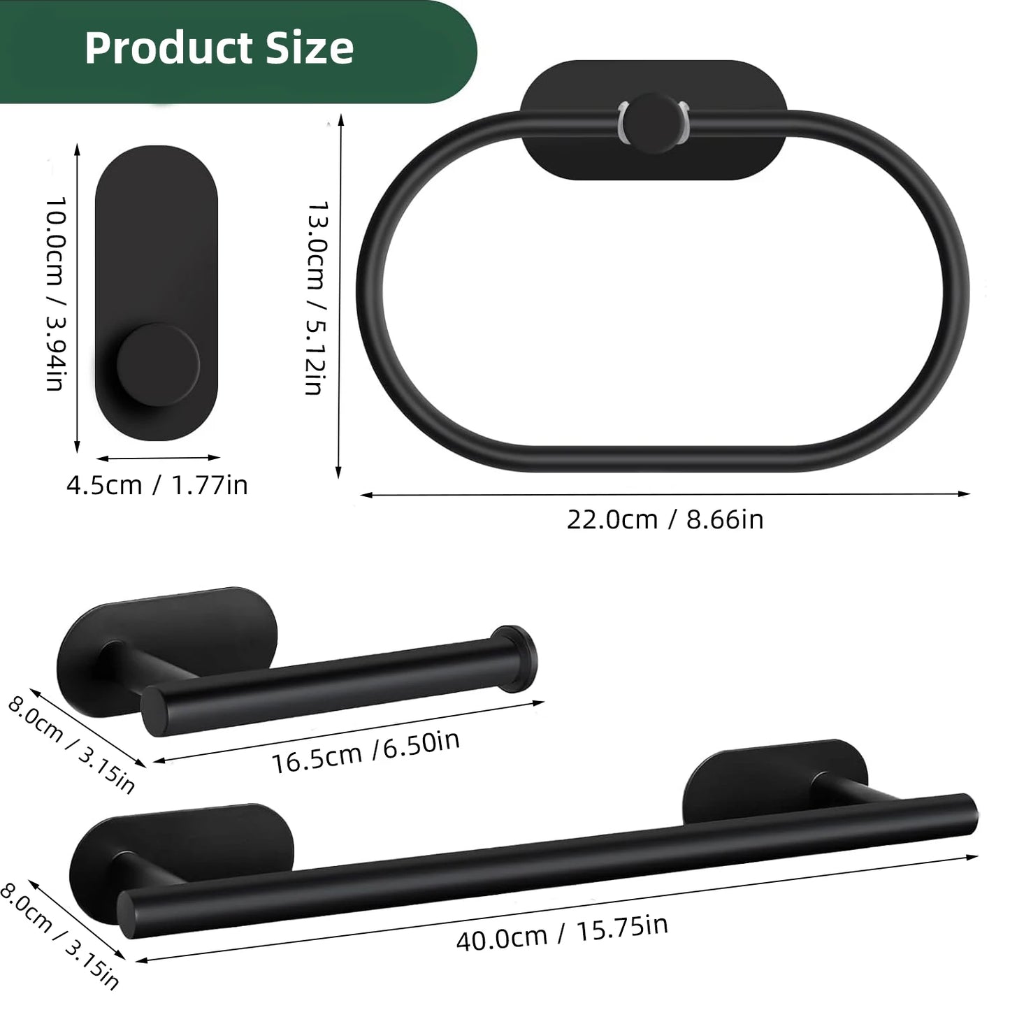 ¿Estás buscando la forma perfecta de actualizar y organizar tu baño? El Juego de Accesorios para Baño de acero inoxidable 304 es la solución ideal para darle un toque moderno y funcional a tu espacio