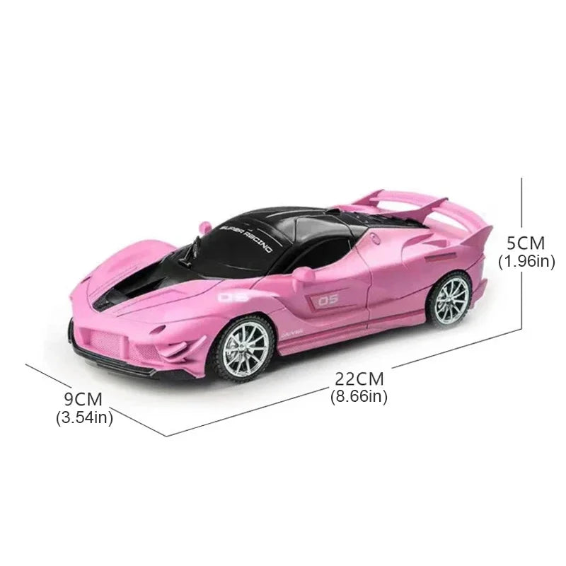 ¡El regalo perfecto para los pequeños amantes de la velocidad y la adrenalina! Presentamos el Coche de Deriva RC de alta velocidad, diseñado para ofrecer una experiencia de carreras realista y emocionante. Ideal para niños y niñas