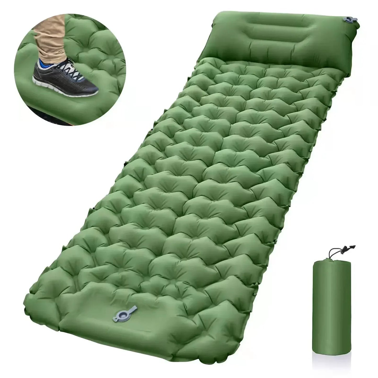 ¿Buscas una colchoneta compacta y cómoda para tus aventuras al aire libre? La Colchoneta Inflable LAAOVE es la solución perfecta para quienes aman el senderismo, el camping y cualquier actividad al aire libre