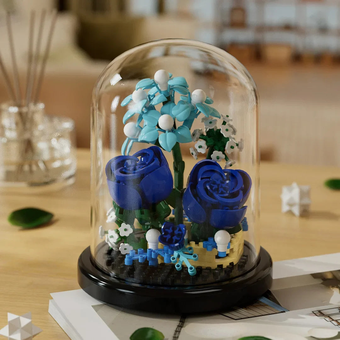 Arte, decoración y diversión en miniatura: bonsai de bloques DIY