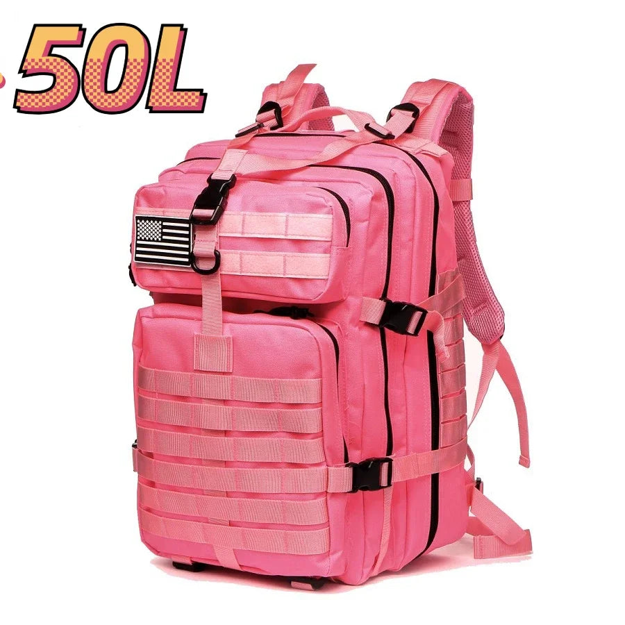 Prepárate para Cualquier Aventura con esta Mochila Táctica de 50 L
