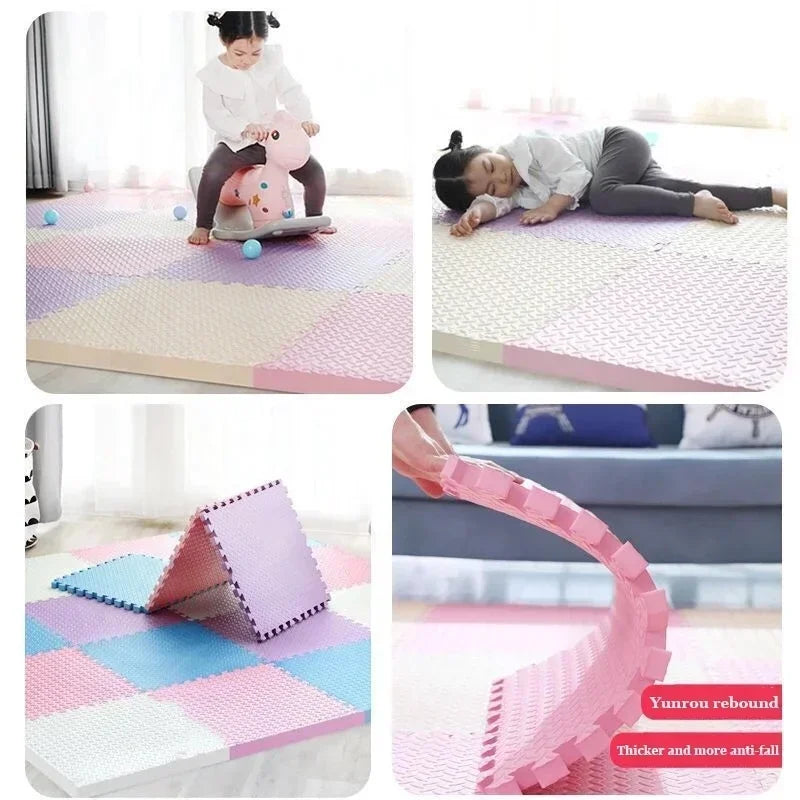 ¡Crea un espacio Seguro y Cómodo para tu Bebé con esta Alfombra de Rompecabezas!