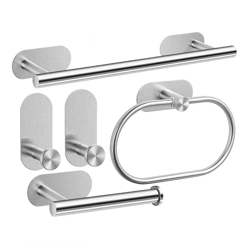 ¿Estás buscando la forma perfecta de actualizar y organizar tu baño? El Juego de Accesorios para Baño de acero inoxidable 304 es la solución ideal para darle un toque moderno y funcional a tu espacio