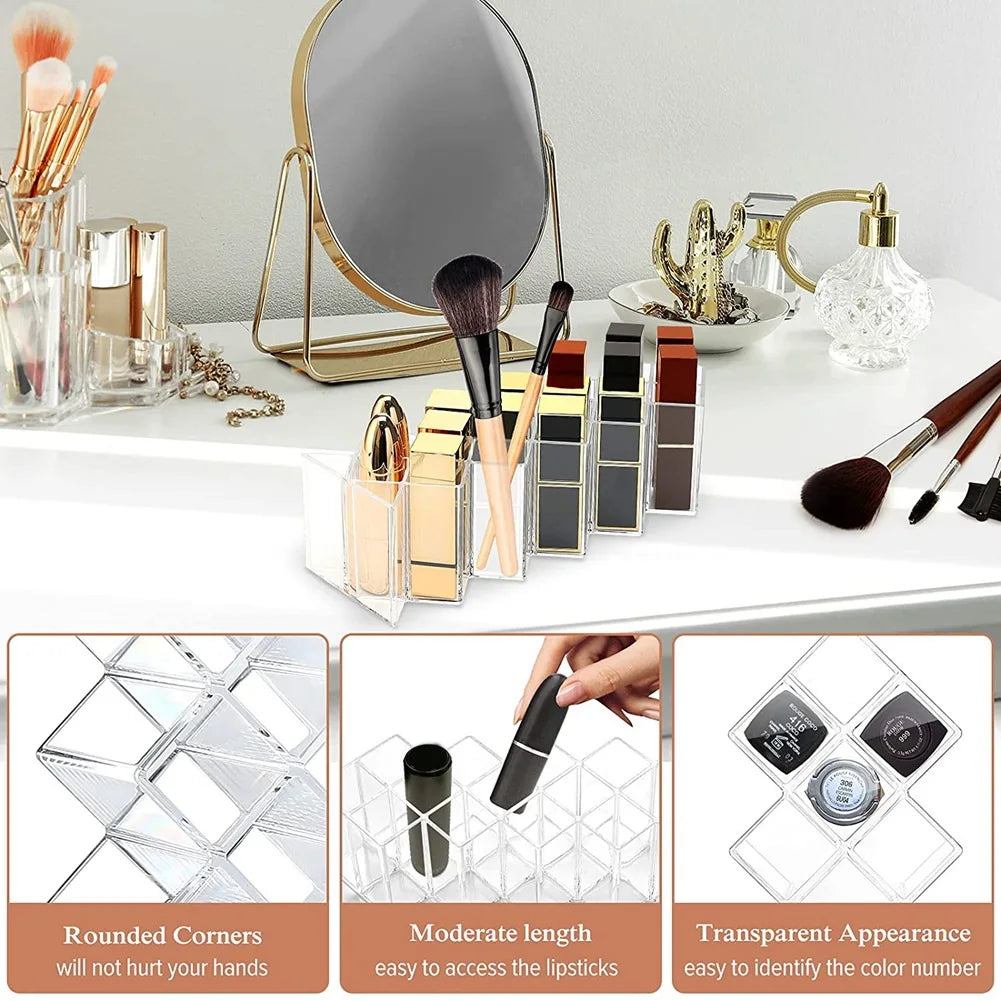 Organiza tu Maquillaje con Estilo con este Acrílico para Labiales.