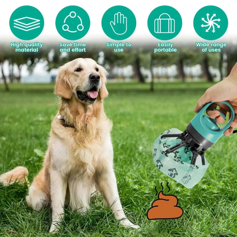 ¿Estás cansado de cargar con bolsas sucias mientras paseas a tu mascota? ¡Este Recogedor de Basura Portátil para Mascotas es la solución perfecta! Con un diseño compacto y funcional
