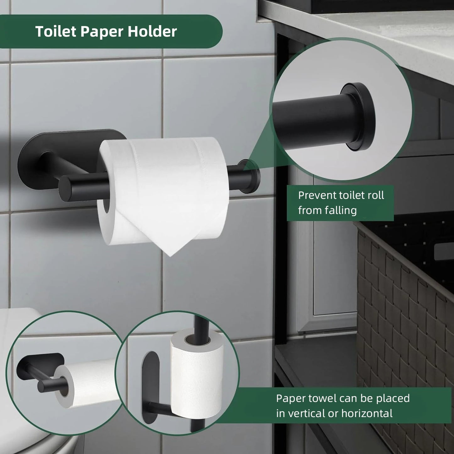 ¿Estás buscando la forma perfecta de actualizar y organizar tu baño? El Juego de Accesorios para Baño de acero inoxidable 304 es la solución ideal para darle un toque moderno y funcional a tu espacio