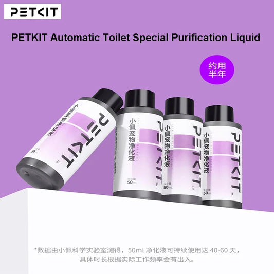 ¿Estás buscando una solución práctica y eficiente para mantener la caja de arena de tu gato limpia y sin malos olores? ¡El PETKIT Líquido de Purificación Inteligente es justo lo que necesitas!