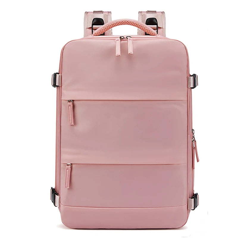¿Buscas una mochila que combine estilo, funcionalidad y comodidad? La Mochila de Viaje Buylor para Mujer es la opción perfecta para ti. Con un diseño moderno y práctico, esta mochila es ideal tanto para tus aventuras diarias como para viajes cortos