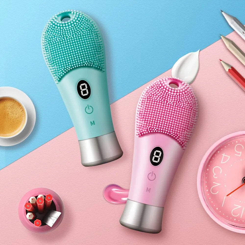 ¿Estás buscando una manera efectiva y suave de limpiar tu rostro todos los días? El Limpiador de Cepillo Facial Ultrasónico Eléctrico MIQMI es la solución ideal para obtener una piel fresca, rejuvenecida y libre de impurezas.