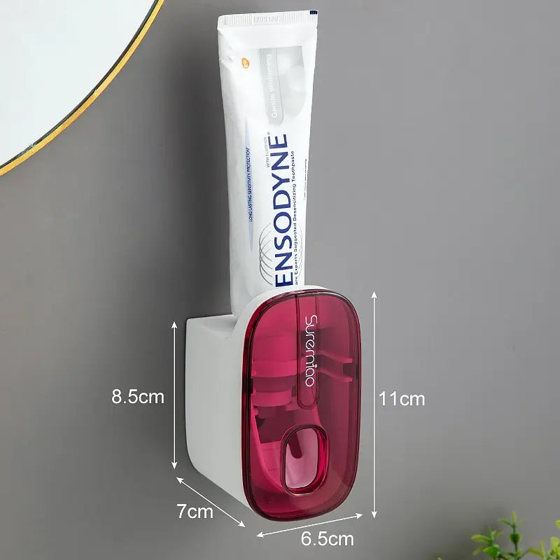 Higiene, comodidad y ahorro en tu baño con este dispensador automático de pasta dental!