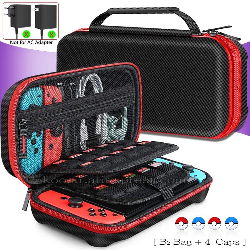 ¿Buscas una forma segura y práctica de transportar tu Nintendo Switch, Switch OLED o Switch Lite? ¡Nuestra Bolsa de Almacenamiento Grande es la solución perfecta! Diseñada para ofrecer máxima protección, comodidad y facilidad de transporte