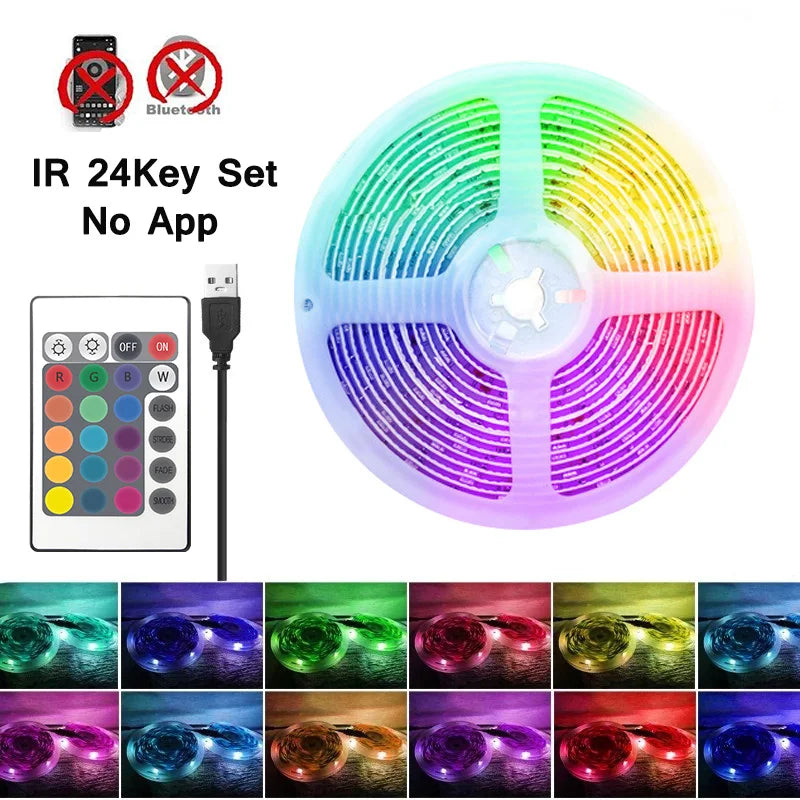 ¿Estás buscando una forma fácil y económica de transformar el ambiente de tu hogar, oficina o sala de juegos? Las Tiras de Luz LED RGB 5050 son la solución perfecta para agregar un toque de color y energía a cualquier habitación