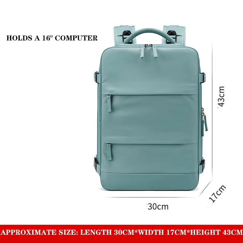 ¿Buscas una mochila que combine estilo, funcionalidad y comodidad? La Mochila de Viaje Buylor para Mujer es la opción perfecta para ti. Con un diseño moderno y práctico, esta mochila es ideal tanto para tus aventuras diarias como para viajes cortos