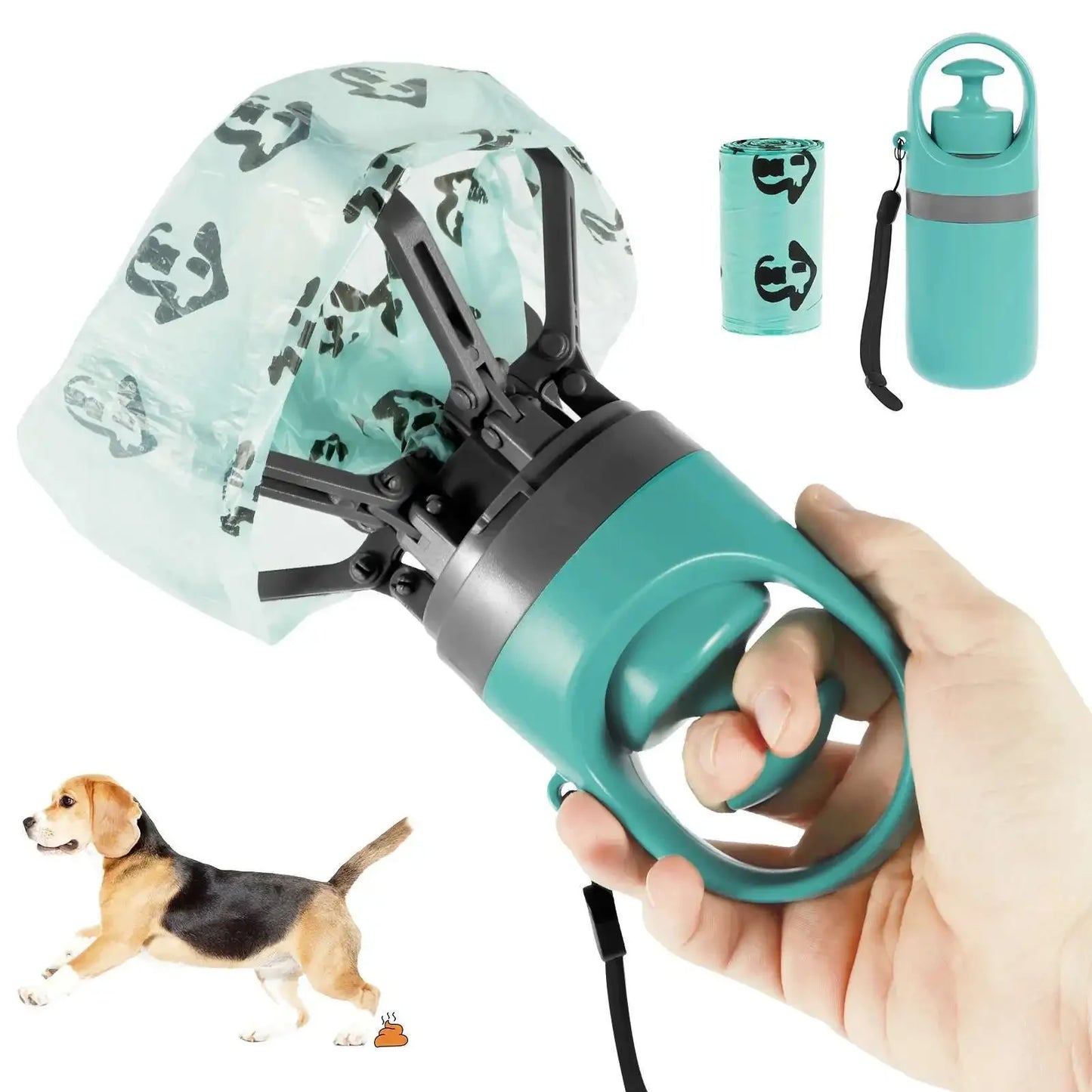¿Estás cansado de cargar con bolsas sucias mientras paseas a tu mascota? ¡Este Recogedor de Basura Portátil para Mascotas es la solución perfecta! Con un diseño compacto y funcional