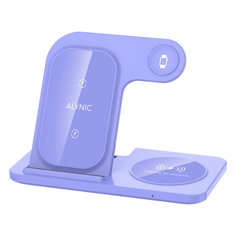 Carga Todos tus  Dispositivos al Mismo Tiempo de forma Inalámbrica.