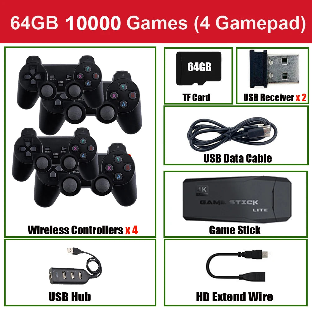 Revive la nostalgia de los clásicos de los videojuegos y disfruta de horas de diversión sin fin con la Consola de Videojuegos Portátil ,Esta consola es el regalo perfecto para los amantes de los juegos retro, con 20,000 juegos integrados