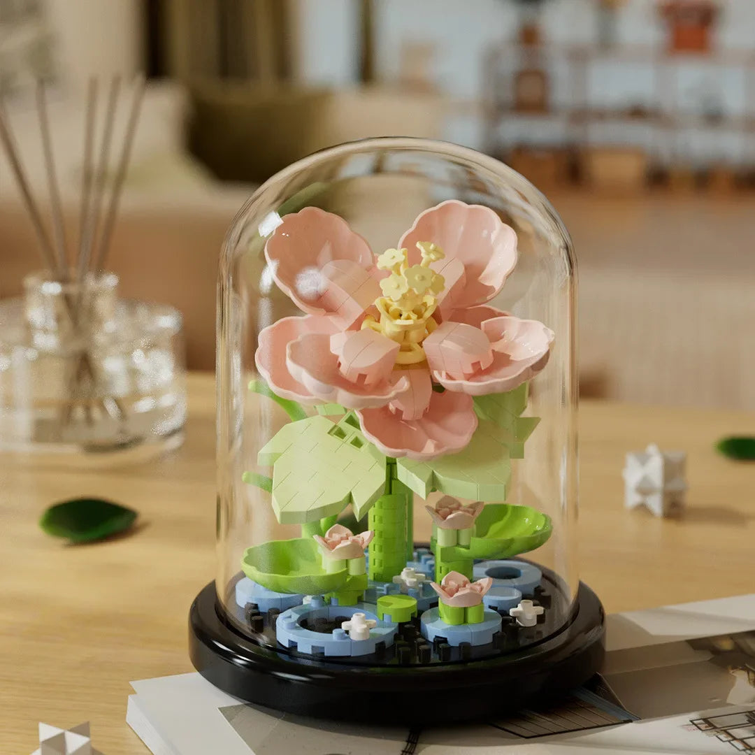Arte, decoración y diversión en miniatura: bonsai de bloques DIY