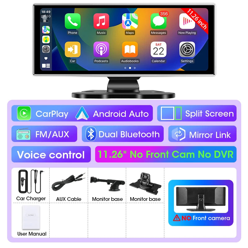 Convierte tu auto en un vehículo inteligente con esta increíble pantalla de 10.26 pulgadas!