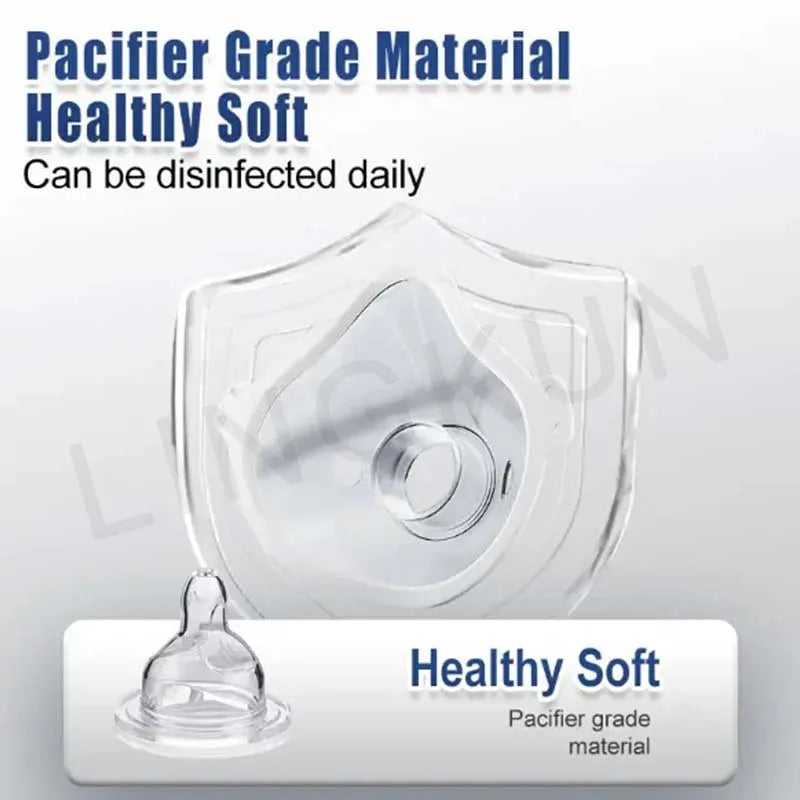 Nebulizador Portátil Silencioso con Carga USB  Alivio rápido y eficaz para el cuidado de la salud.