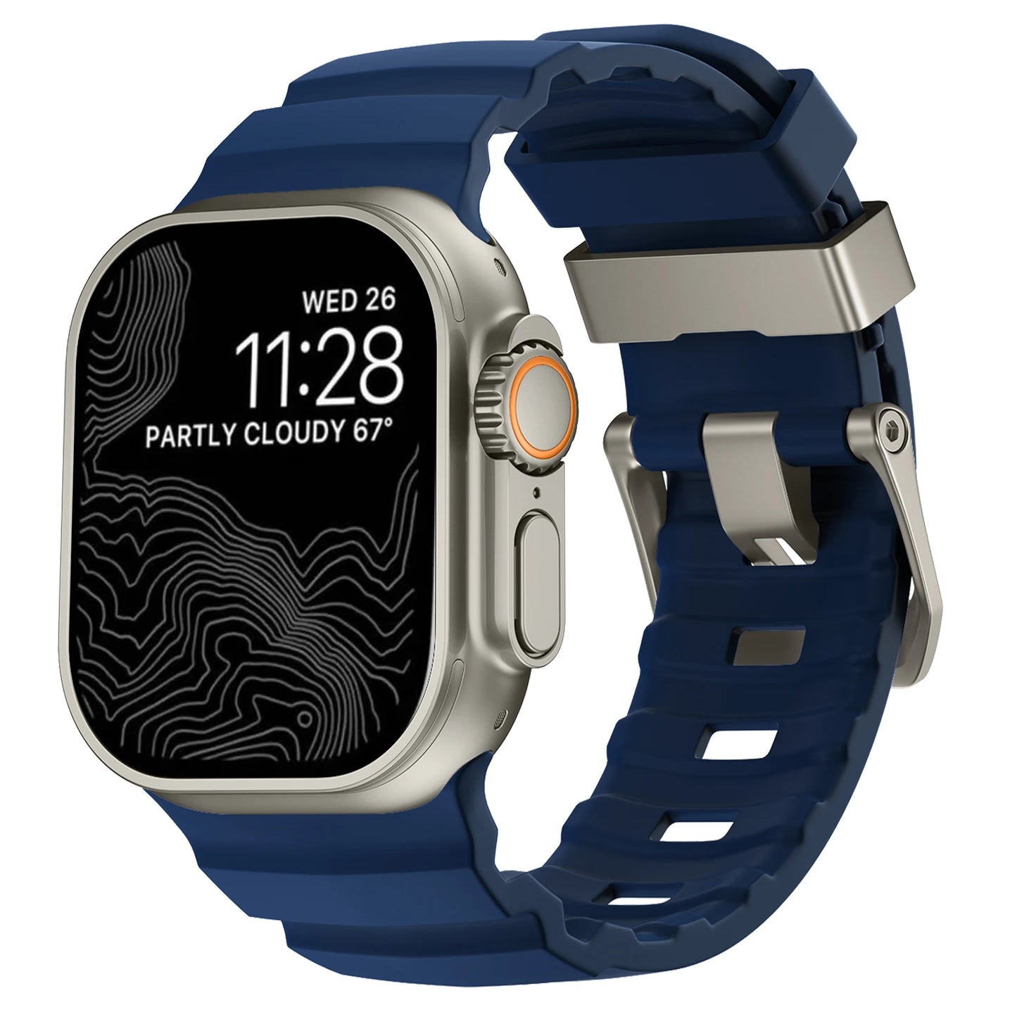 ¿Buscas Una Correa resistente, cómoda, con un diseño robusto y deportivo para tu Apple Watch?