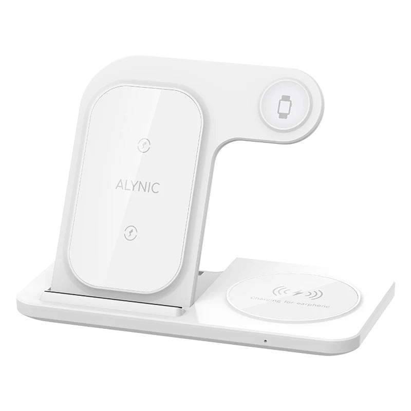 Carga Todos tus  Dispositivos al Mismo Tiempo de forma Inalámbrica.