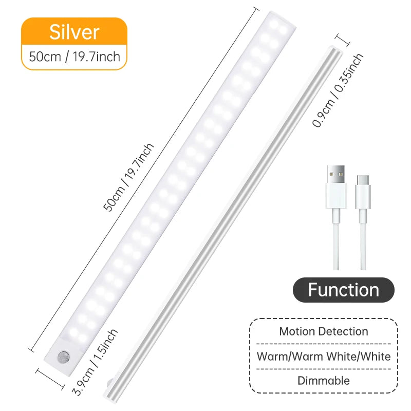 Ilumina Cualquier Espacio de forma Automática y Eficiente con esta Luz LED Ultra Delgada.
