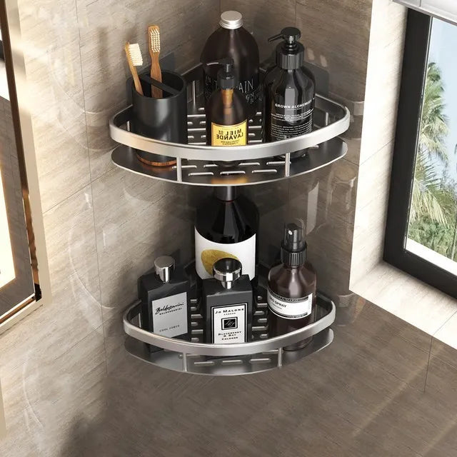 Maximiza el Espacio de tu Baño con este Elegante Estante Flotante!