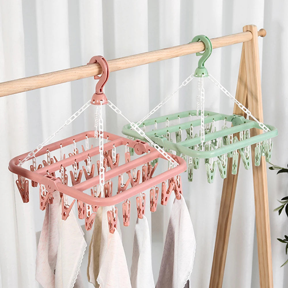 Ahorra Espacio y seca tu Ropa con este práctico tendedero plegable. Perfecto para departamentos.