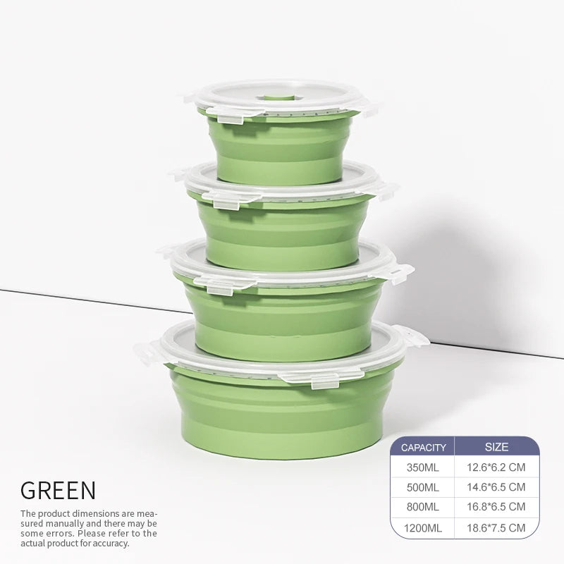 ¿Estás buscando una forma práctica, ecológica y económica de almacenar tus alimentos? Los Contenedores de Silicona Plegables son la solución ideal para mantener tus alimentos frescos y organizados