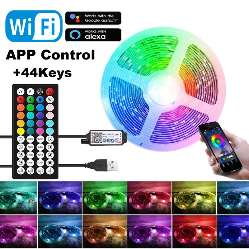 ¿Estás buscando una forma fácil y económica de transformar el ambiente de tu hogar, oficina o sala de juegos? Las Tiras de Luz LED RGB 5050 son la solución perfecta para agregar un toque de color y energía a cualquier habitación