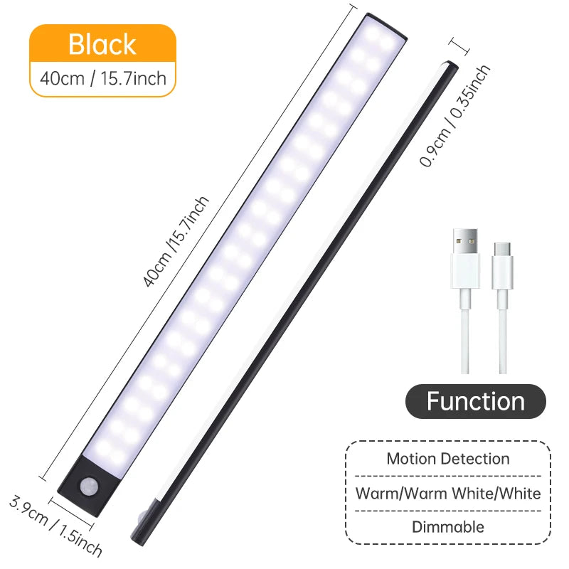 Ilumina Cualquier Espacio de forma Automática y Eficiente con esta Luz LED Ultra Delgada.