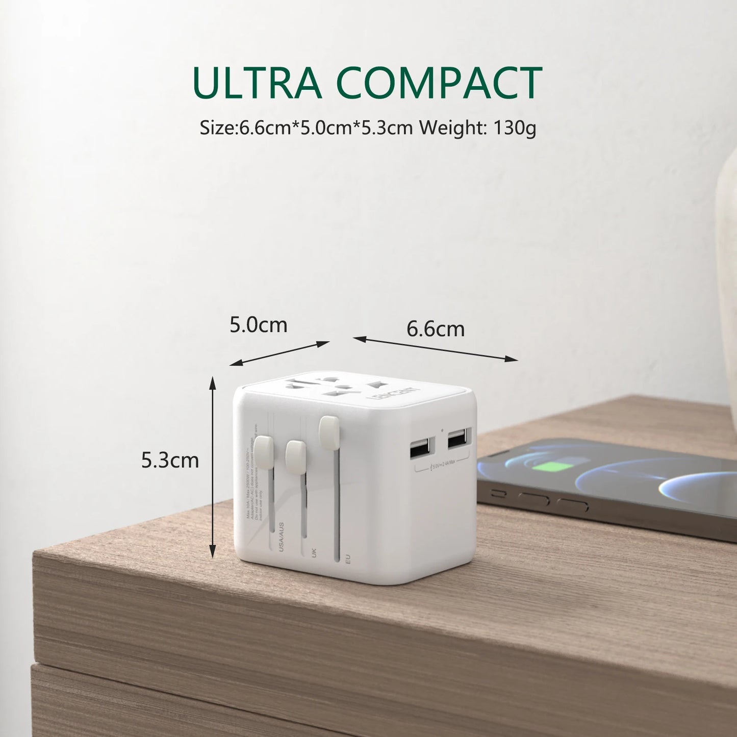 Tu compañero de Viaje Ideal: Adaptador de Viaje Internacional