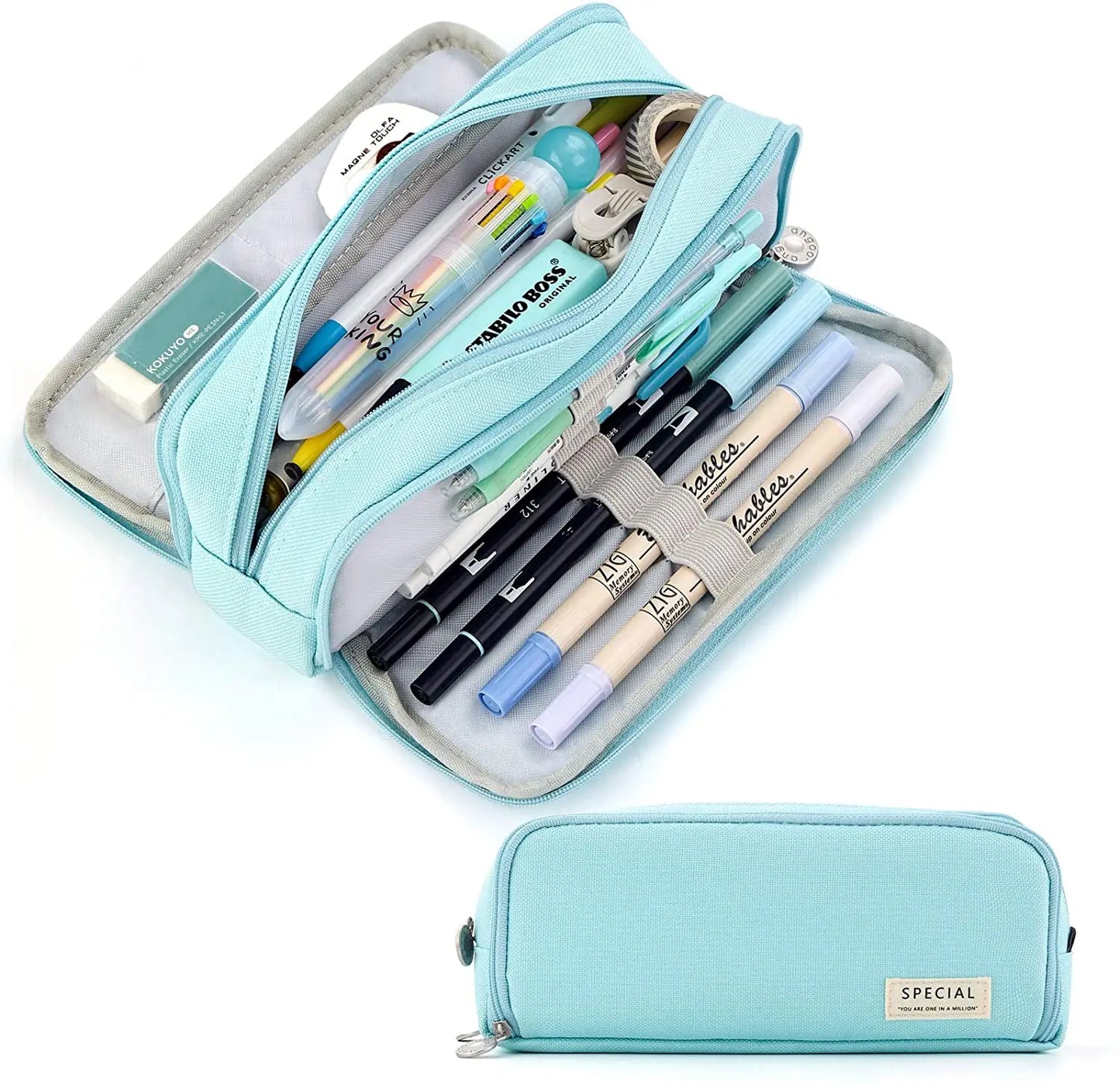 ¿Buscas un estuche espacioso, funcional y un diseño moderno con una gran variedad de colores?