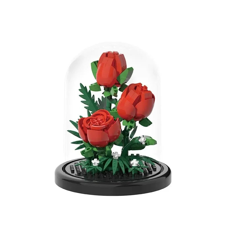 Arte, decoración y diversión en miniatura: bonsai de bloques DIY