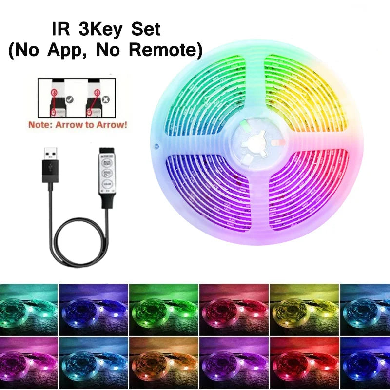 ¿Estás buscando una forma fácil y económica de transformar el ambiente de tu hogar, oficina o sala de juegos? Las Tiras de Luz LED RGB 5050 son la solución perfecta para agregar un toque de color y energía a cualquier habitación