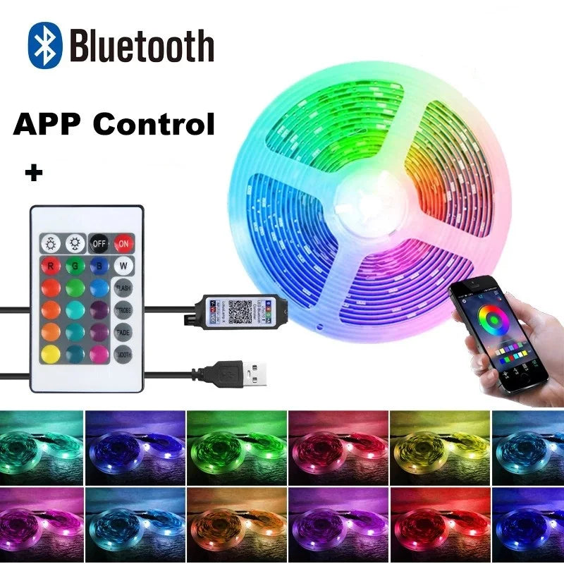 ¿Estás buscando una forma fácil y económica de transformar el ambiente de tu hogar, oficina o sala de juegos? Las Tiras de Luz LED RGB 5050 son la solución perfecta para agregar un toque de color y energía a cualquier habitación