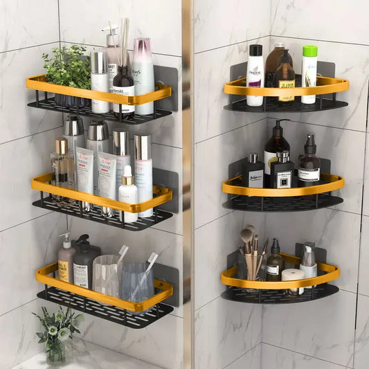 Maximiza el Espacio de tu Baño con este Elegante Estante Flotante!