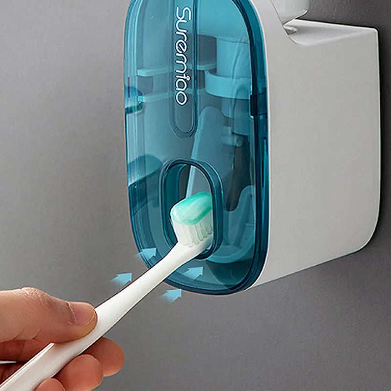 Higiene, comodidad y ahorro en tu baño con este dispensador automático de pasta dental!
