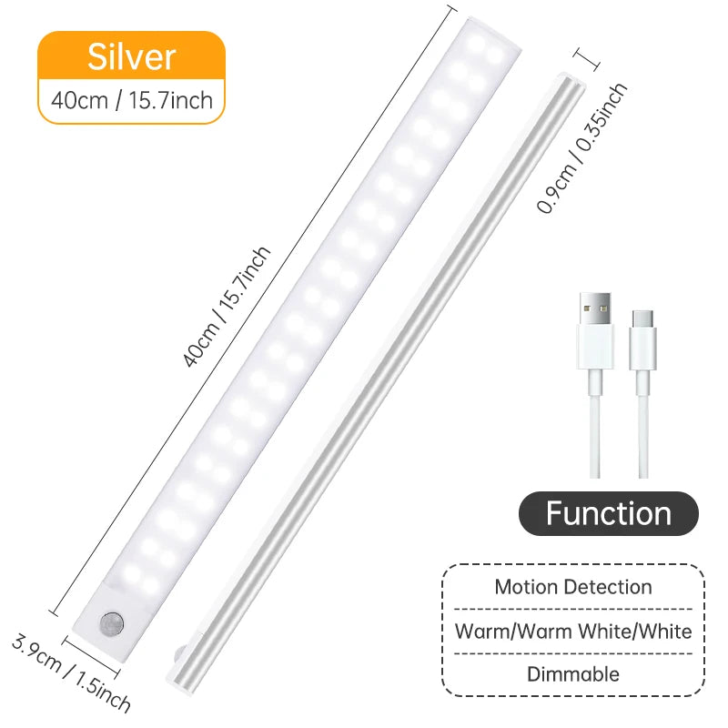 Ilumina Cualquier Espacio de forma Automática y Eficiente con esta Luz LED Ultra Delgada.