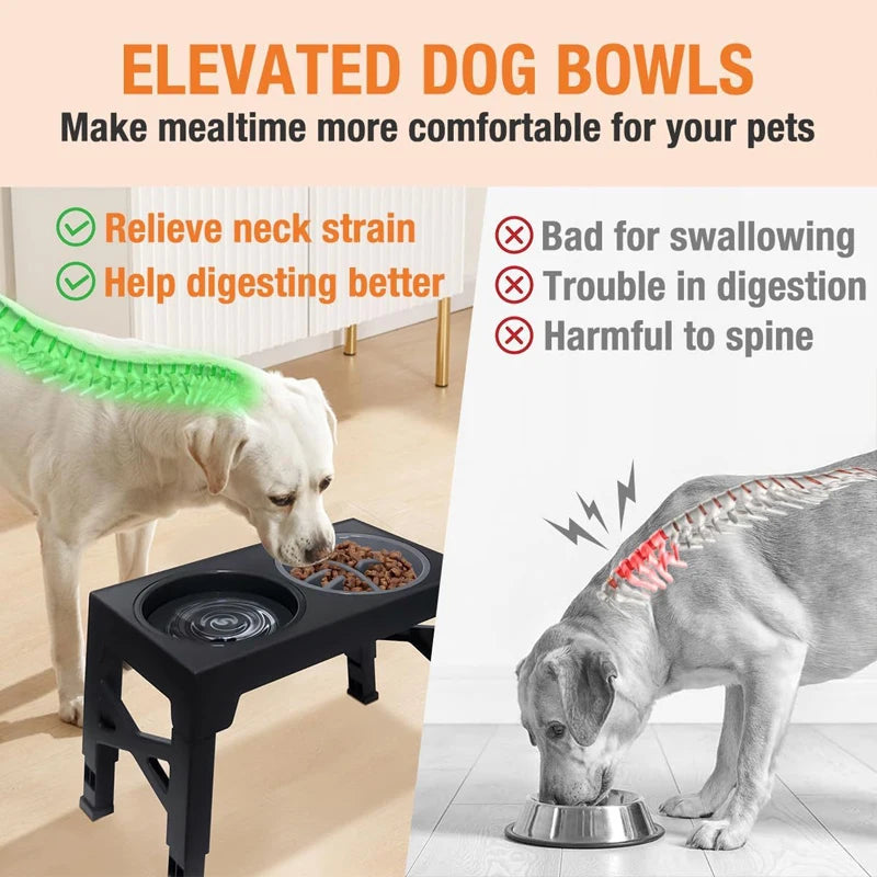 ¿Estás buscando la mejor opción para alimentar a tu perro de manera saludable y cómoda? Este comedero ajustable elevado es todo lo que necesitas para asegurar que tu mascota disfrute de sus comidas mientras cuidas de su salud y bienestar.