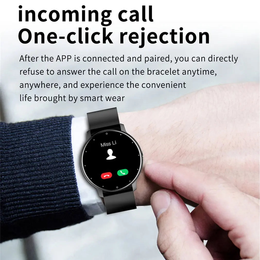 ¡Lleva tu vida al siguiente nivel con el nuevo reloj inteligente para adaptarse a tu estilo de vida activo y moderno! Ya sea que estés buscando un rastreador de actividad para tus entrenamientos,  para recibir notificaciones de llamadas y mensajes