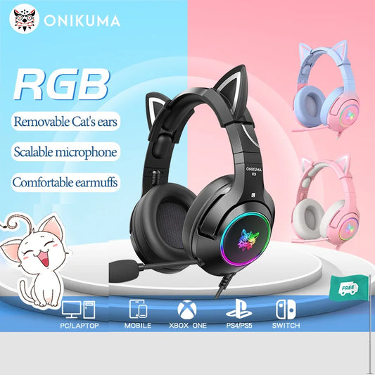 ¡Sumérgete en la experiencia gamer definitiva con estos audífonos diseñados para brindarte sonido envolvente