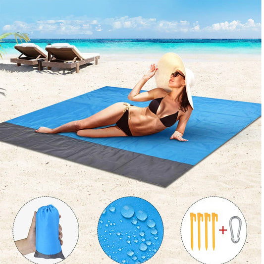 Disfruta del aire libre sin preocupaciones con nuestra Esterilla de Playa Extra Grande! Diseñada para ser tu compañera perfecta en la playa, el parque, o en tu próxima aventura de camping