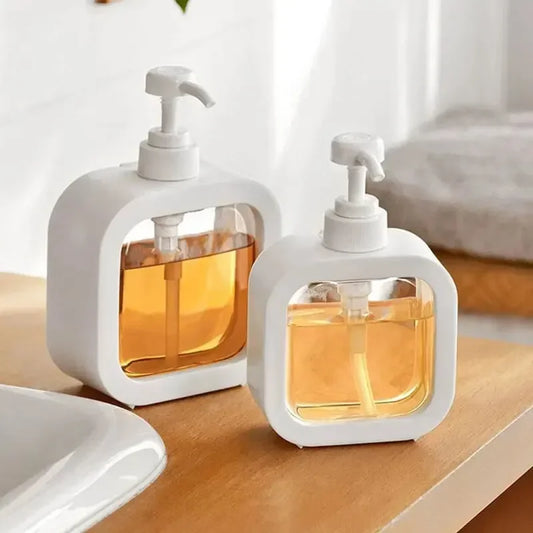 Estilo y Comodidad en tu Cocina o Baño con este dispensador de jabón recargable.