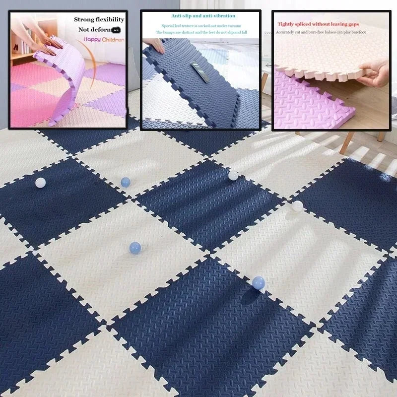 ¡Crea un espacio Seguro y Cómodo para tu Bebé con esta Alfombra de Rompecabezas!