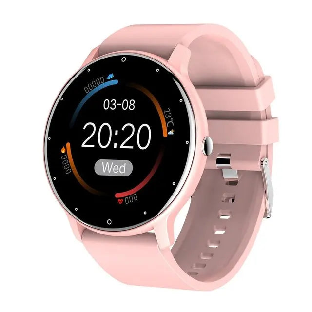¡Lleva tu vida al siguiente nivel con el nuevo reloj inteligente para adaptarse a tu estilo de vida activo y moderno! Ya sea que estés buscando un rastreador de actividad para tus entrenamientos,  para recibir notificaciones de llamadas y mensajes