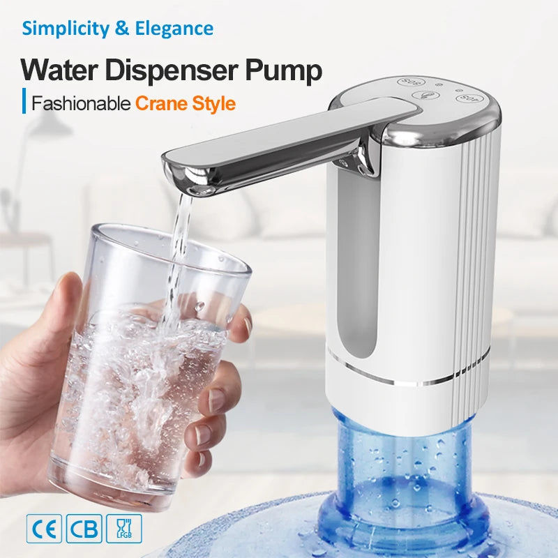 Olvídate de cargar Pesados Garrafones o de Derramar agua al Servir.