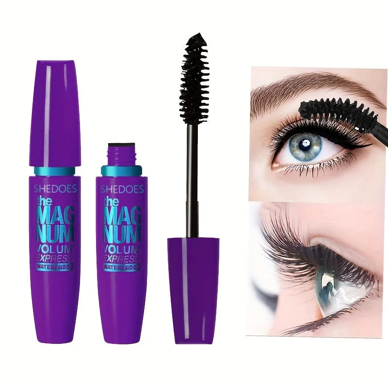 Logra una Mirada Intensa y Definida todo el día sin Retoques con esta Máscara de pestañas Waterproof.
