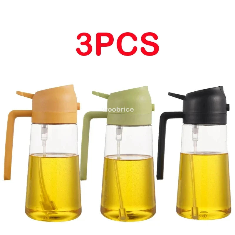 Cocina más saludable. Controla exactamente la cantidad de aceite que usas.