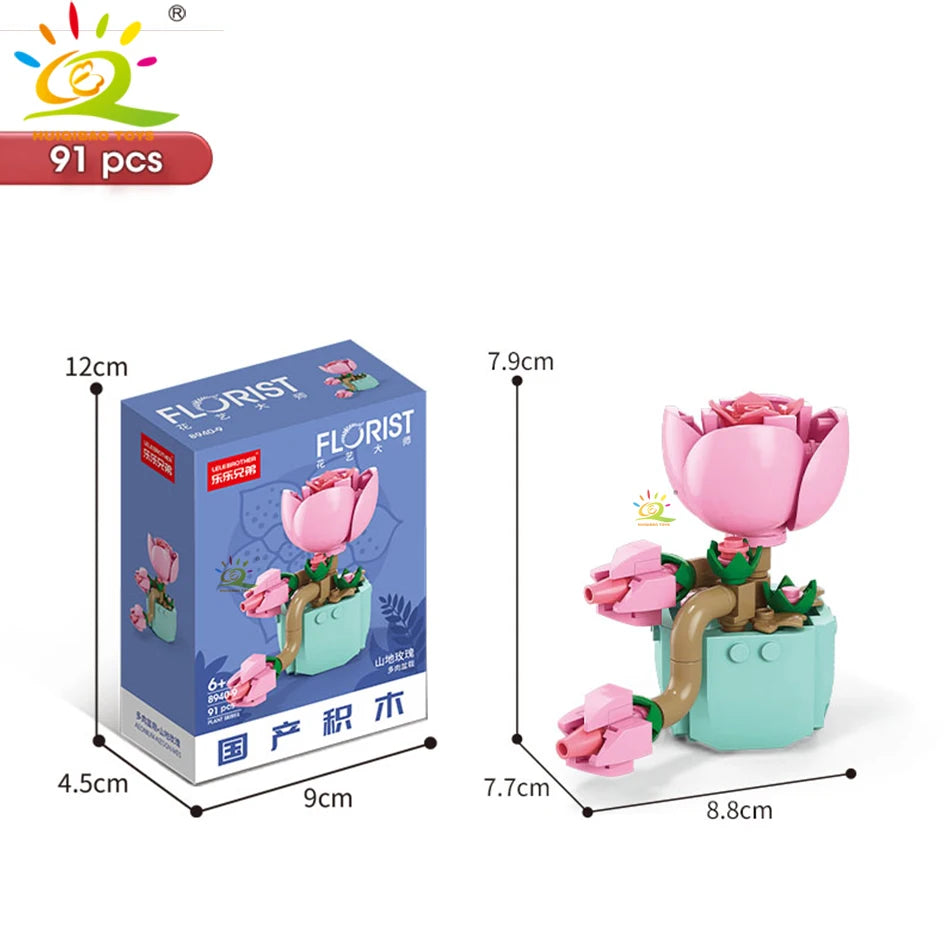 Crea belleza con tus manos: suculenta decorativa de bloques DIY